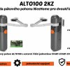 ALTO100 2KZ - sada pákového pohonu NiceHome pro dvoukřídlou bránu